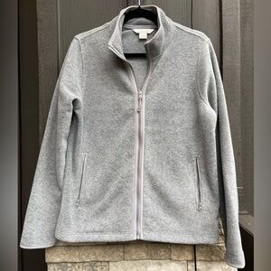 Natural Reflections Heather Gray Fleece Jacket